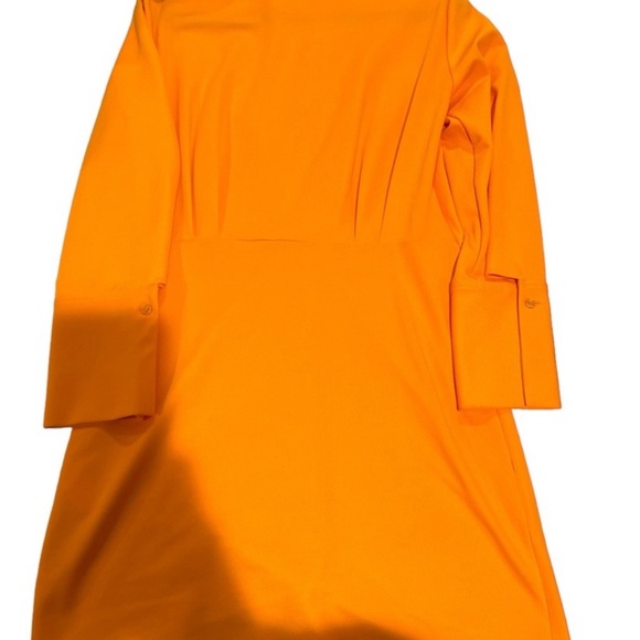 Zara short dress with ruching. NWT XL - Picture 5 of 8